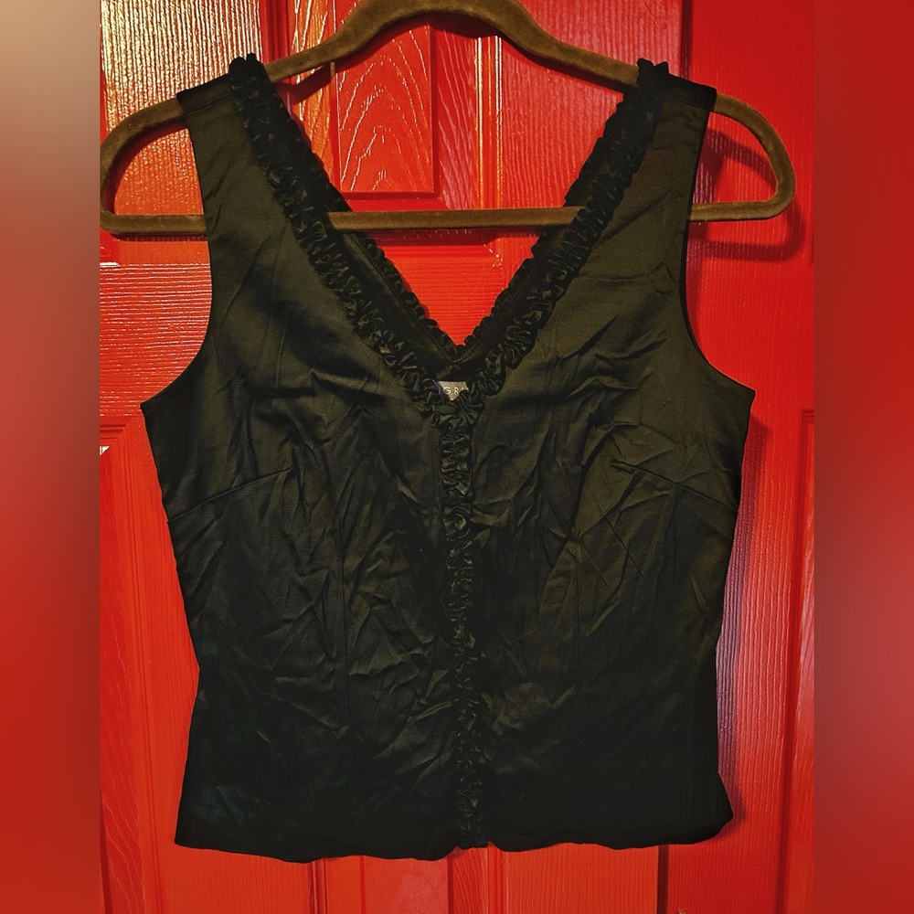 Sigrid Olsen V Neck Sleeveless Top